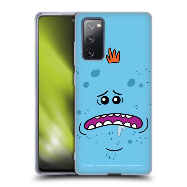 Rick And Morty Season 4 Graphics Mr. Meeseeks Soft Gel Case for Samsung Galaxy S20 FE / 5G