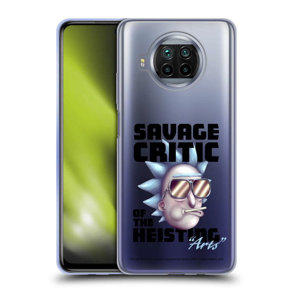 Rick And Morty Season 4 Graphics Savage Critic Soft Gel Case for Xiaomi Mi 10T Lite 5G
