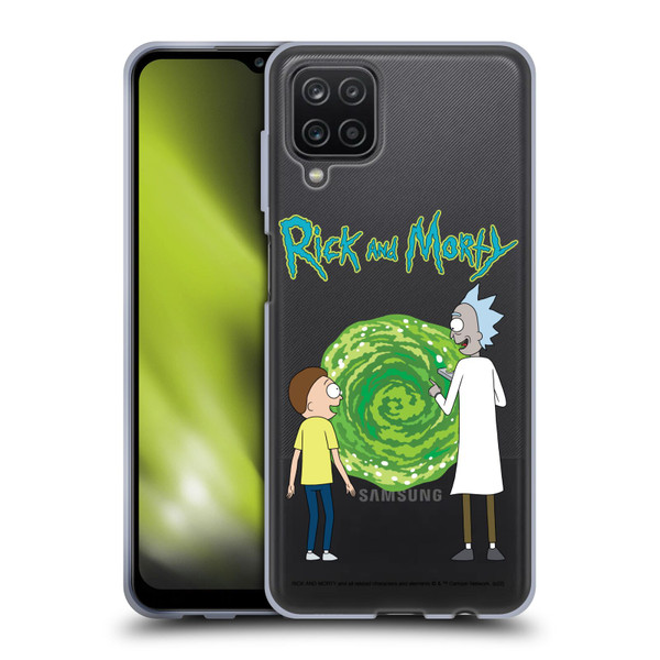 Rick And Morty Season 5 Graphics Character Art Soft Gel Case for Samsung Galaxy A12 (2020)