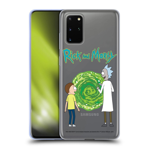 Rick And Morty Season 5 Graphics Character Art Soft Gel Case for Samsung Galaxy S20+ / S20+ 5G