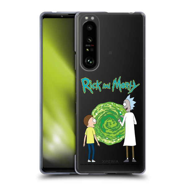 Rick And Morty Season 5 Graphics Character Art Soft Gel Case for Sony Xperia 1 III