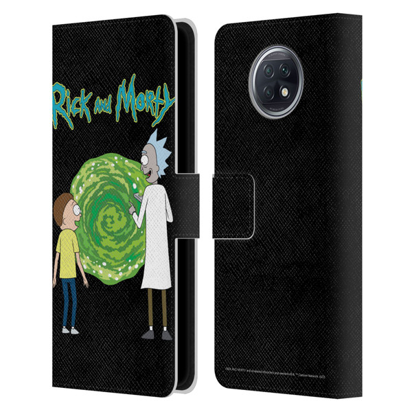 Rick And Morty Season 5 Graphics Character Art Leather Book Wallet Case Cover For Xiaomi Redmi Note 9T 5G