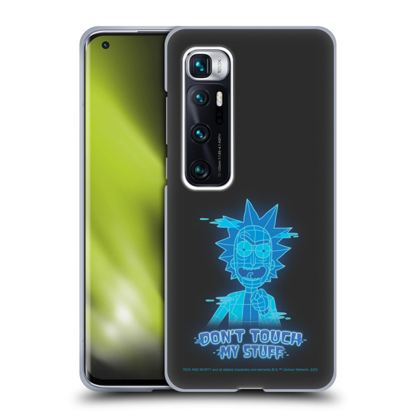 Rick And Morty Season 5 Graphics Don't Touch My Stuff Soft Gel Case for Xiaomi Mi 10 Ultra 5G