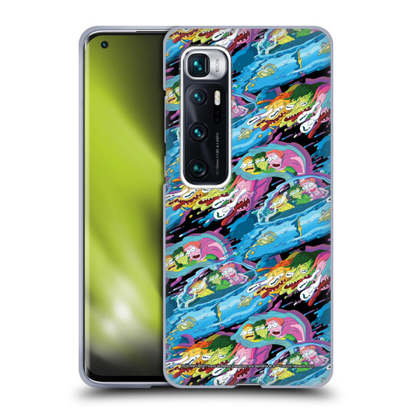 Rick And Morty Season 5 Graphics Warp Pattern Soft Gel Case for Xiaomi Mi 10 Ultra 5G