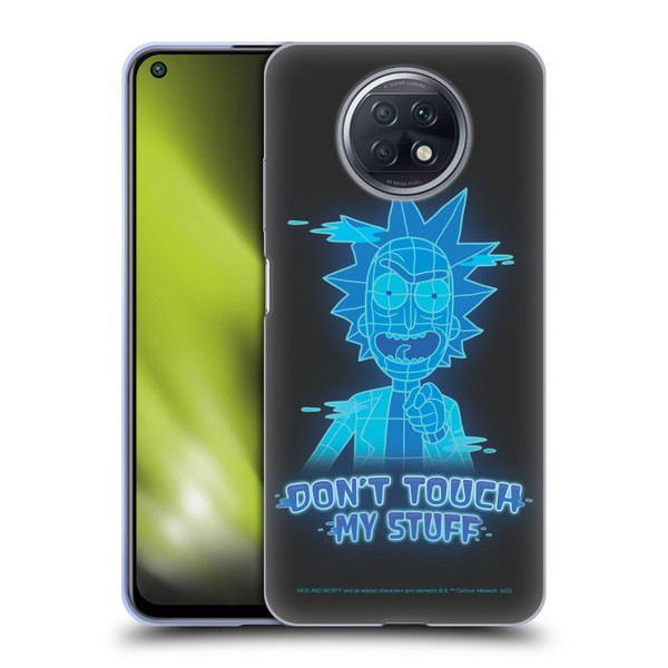 Rick And Morty Season 5 Graphics Don't Touch My Stuff Soft Gel Case for Xiaomi Redmi Note 9T 5G