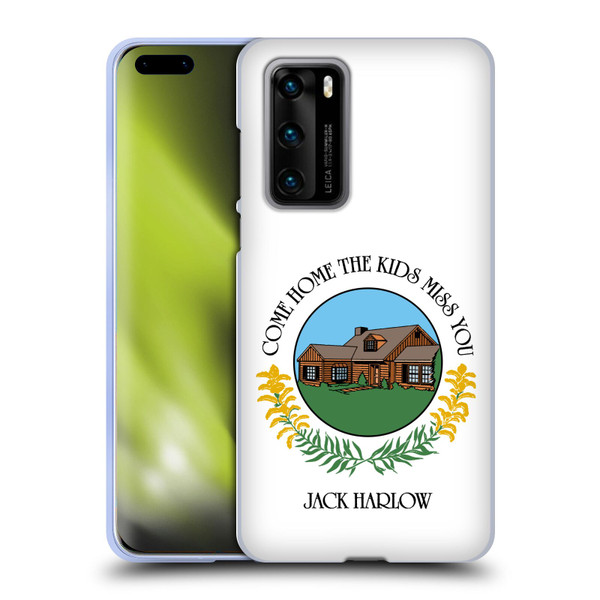 Jack Harlow Graphics Come Home Badge Soft Gel Case for Huawei P40 5G