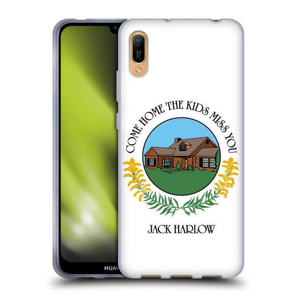 Jack Harlow Graphics Come Home Badge Soft Gel Case for Huawei Y6 Pro (2019)