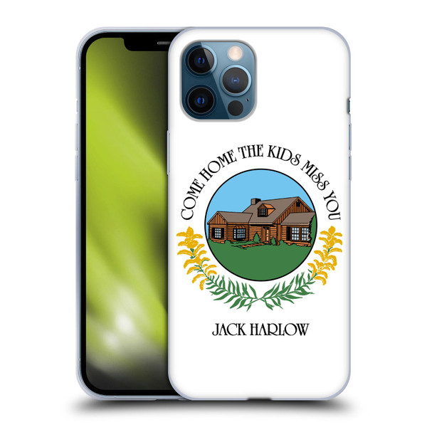 Jack Harlow Graphics Come Home Badge Soft Gel Case for Apple iPhone 12 Pro Max