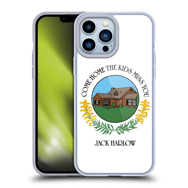 Jack Harlow Graphics Come Home Badge Soft Gel Case for Apple iPhone 13 Pro Max