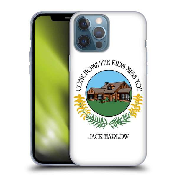 Jack Harlow Graphics Come Home Badge Soft Gel Case for Apple iPhone 13 Pro Max