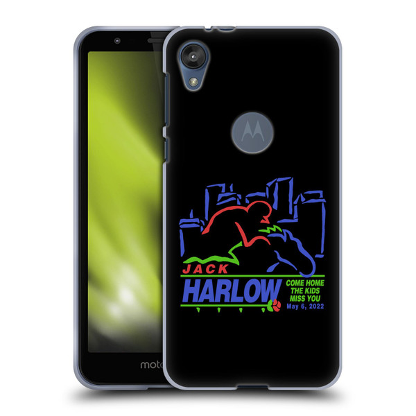 Jack Harlow Graphics Come Home Album Soft Gel Case for Motorola Moto E6