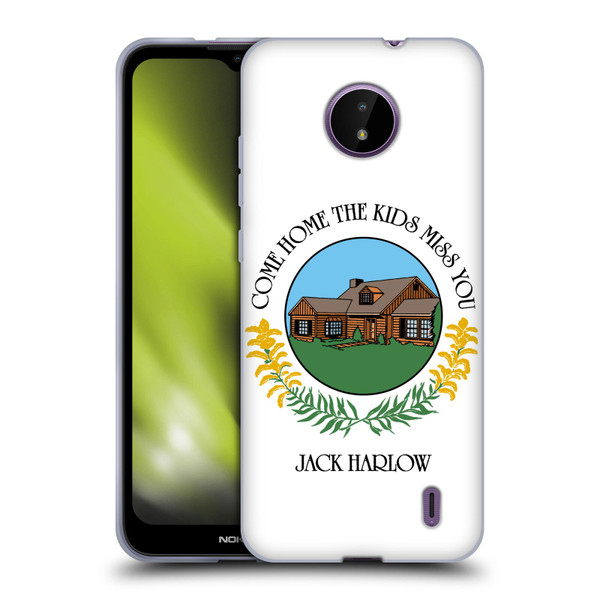 Jack Harlow Graphics Come Home Badge Soft Gel Case for Nokia C10 / C20