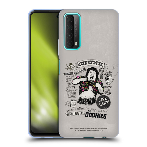 The Goonies Graphics Character Art Soft Gel Case for Huawei P Smart (2021)