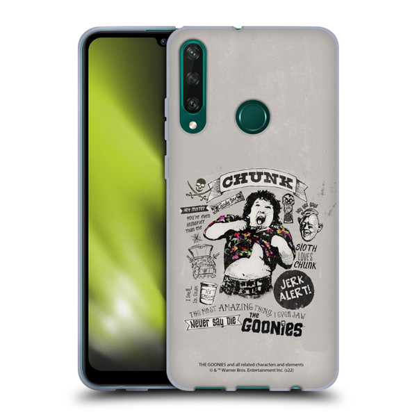 The Goonies Graphics Character Art Soft Gel Case for Huawei Y6p