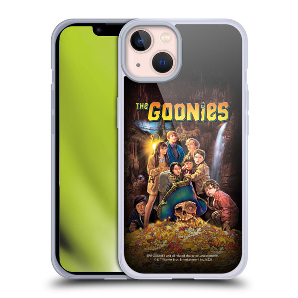 The Goonies Graphics Poster Soft Gel Case for Apple iPhone 13