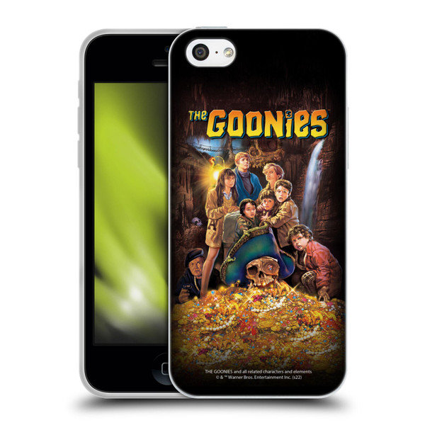 The Goonies Graphics Poster Soft Gel Case for Apple iPhone 5c