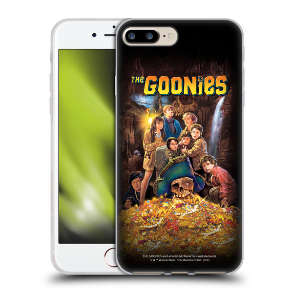 The Goonies Graphics Poster Soft Gel Case for Apple iPhone 7 Plus / iPhone 8 Plus