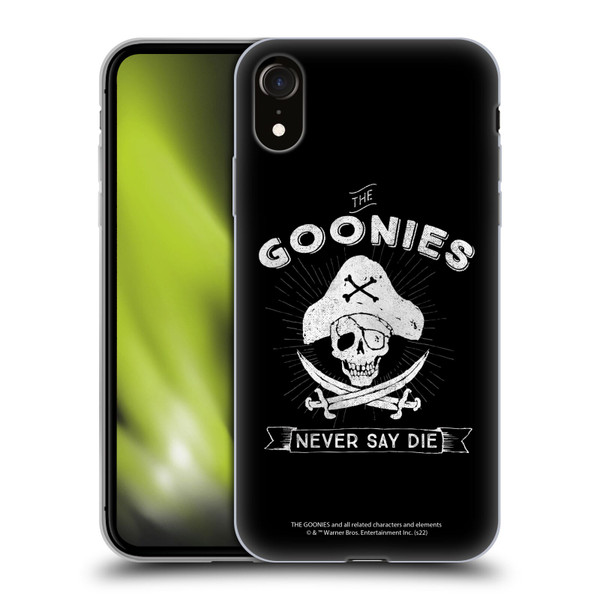 The Goonies Graphics Logo Soft Gel Case for Apple iPhone XR
