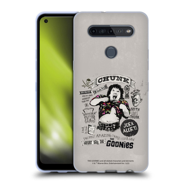 The Goonies Graphics Character Art Soft Gel Case for LG K51S
