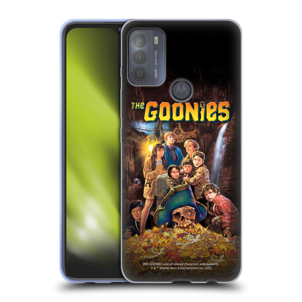 The Goonies Graphics Poster Soft Gel Case for Motorola Moto G50