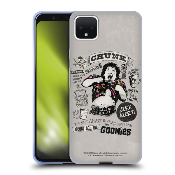 The Goonies Graphics Character Art Soft Gel Case for Google Pixel 4 XL