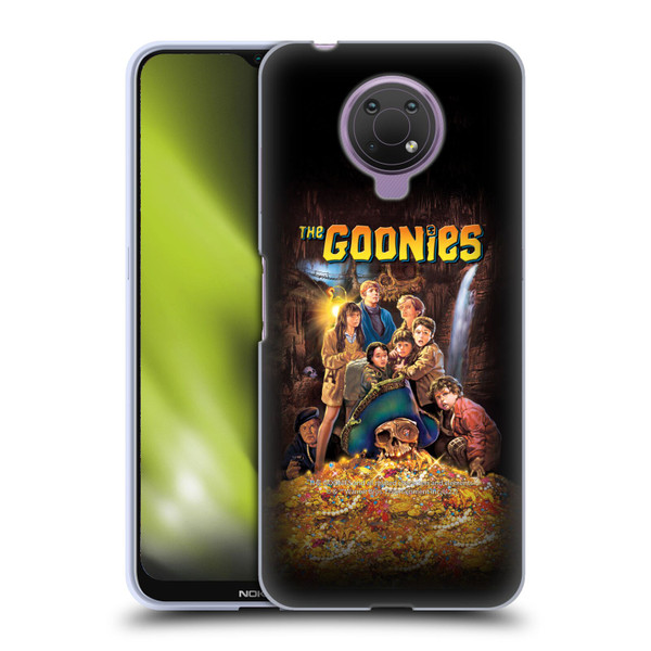 The Goonies Graphics Poster Soft Gel Case for Nokia G10