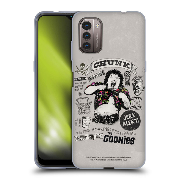 The Goonies Graphics Character Art Soft Gel Case for Nokia G11 / G21