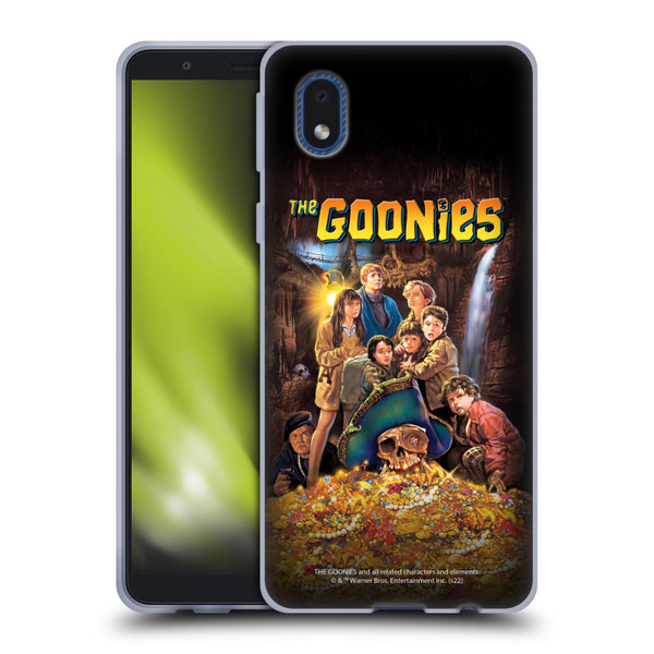 The Goonies Graphics Poster Soft Gel Case for Samsung Galaxy A01 Core (2020)