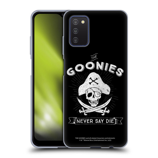 The Goonies Graphics Logo Soft Gel Case for Samsung Galaxy A03s (2021)