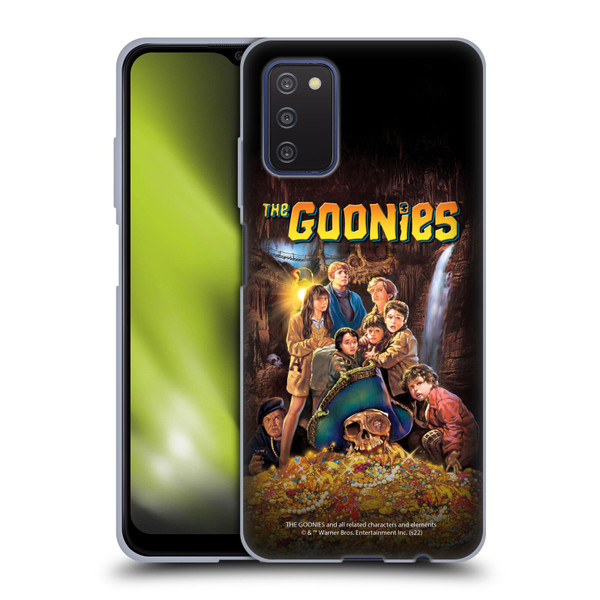 The Goonies Graphics Poster Soft Gel Case for Samsung Galaxy A03s (2021)