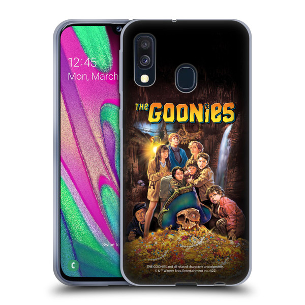 The Goonies Graphics Poster Soft Gel Case for Samsung Galaxy A40 (2019)