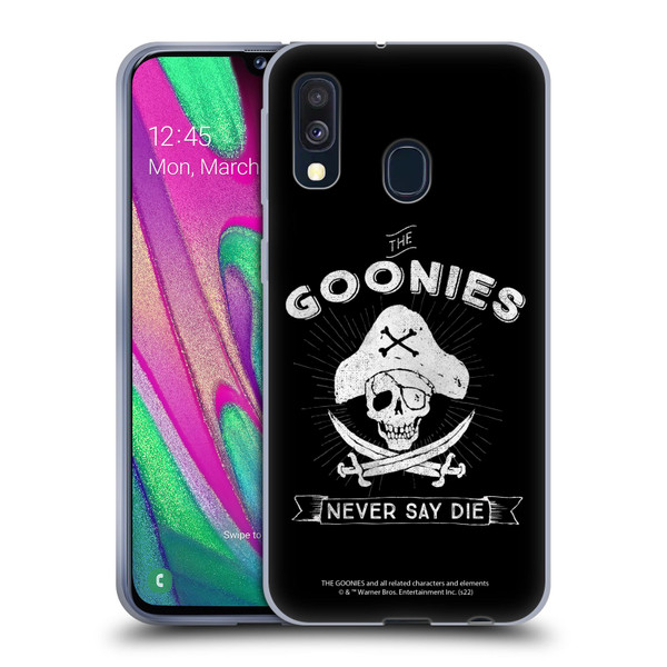 The Goonies Graphics Logo Soft Gel Case for Samsung Galaxy A40 (2019)