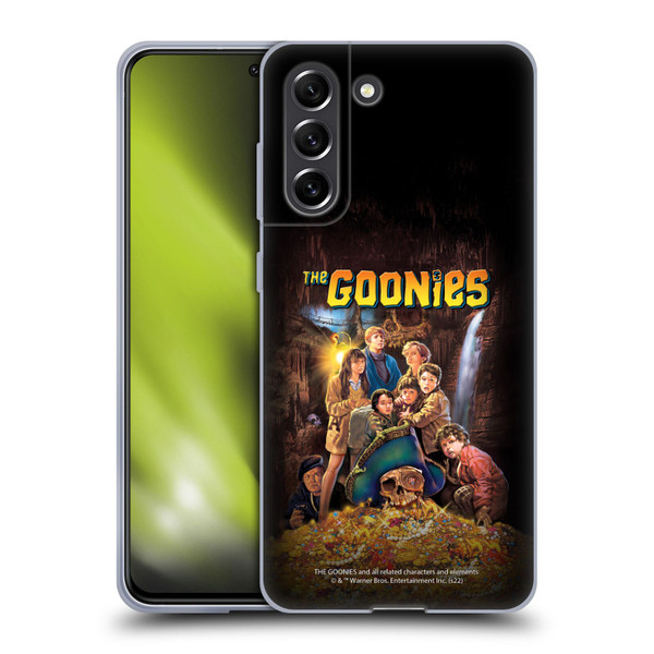 The Goonies Graphics Poster Soft Gel Case for Samsung Galaxy S21 FE 5G