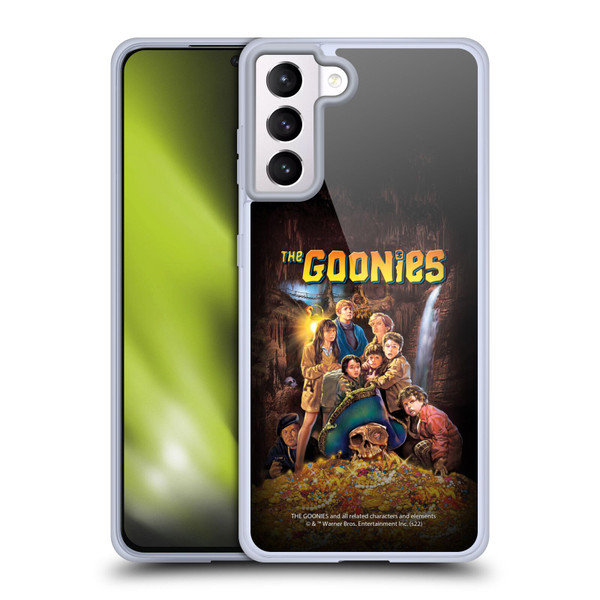 The Goonies Graphics Poster Soft Gel Case for Samsung Galaxy S21+ 5G