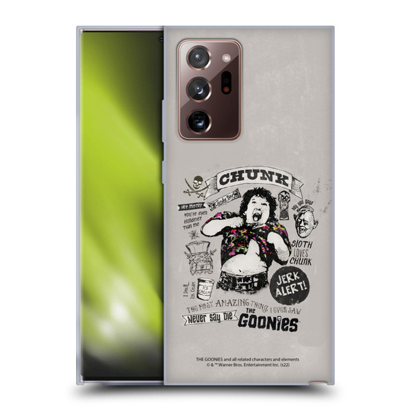 The Goonies Graphics Character Art Soft Gel Case for Samsung Galaxy Note20 Ultra / 5G