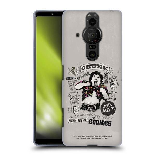 The Goonies Graphics Character Art Soft Gel Case for Sony Xperia Pro-I