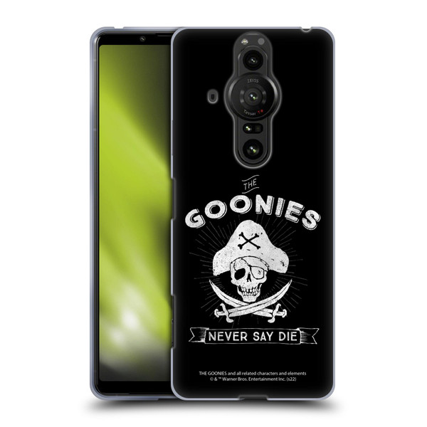 The Goonies Graphics Logo Soft Gel Case for Sony Xperia Pro-I
