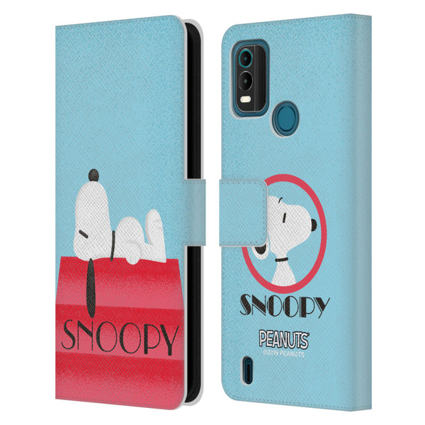 Peanuts Snoopy Deco Dreams House Leather Book Wallet Case Cover For Nokia G11 Plus