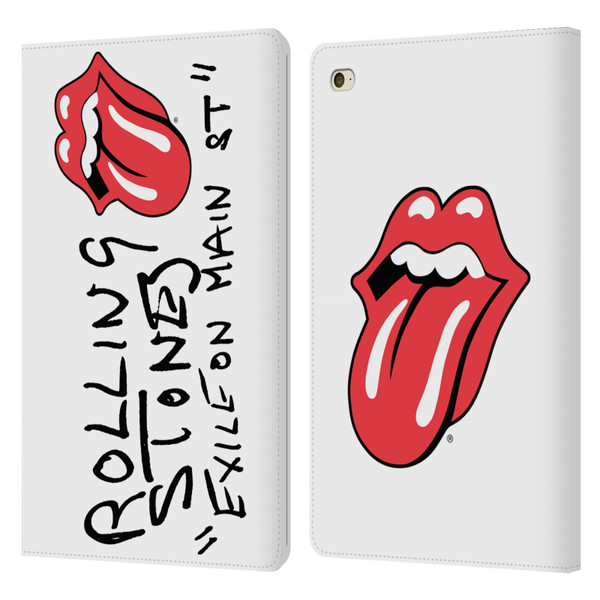 The Rolling Stones Albums Exile On Main St. Leather Book Wallet Case Cover For Apple iPad mini 4