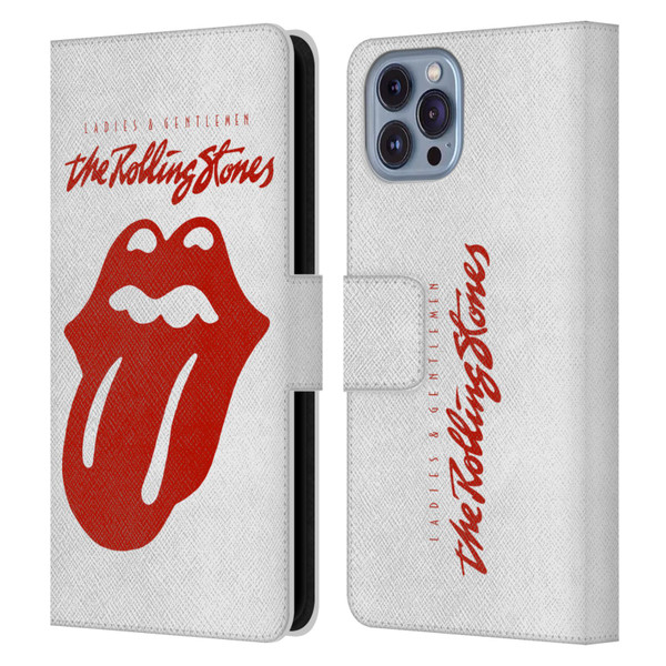 The Rolling Stones Graphics Ladies and Gentlemen Movie Leather Book Wallet Case Cover For Apple iPhone 14