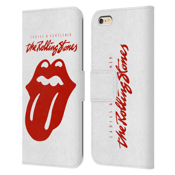 The Rolling Stones Graphics Ladies and Gentlemen Movie Leather Book Wallet Case Cover For Apple iPhone 6 Plus / iPhone 6s Plus