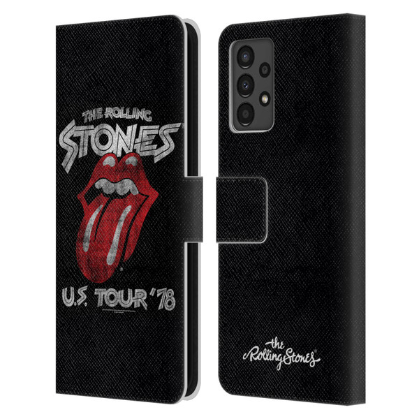 The Rolling Stones Key Art Us Tour 78 Leather Book Wallet Case Cover For Samsung Galaxy A13 (2022)