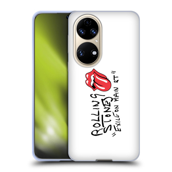 The Rolling Stones Albums Exile On Main St. Soft Gel Case for Huawei P50