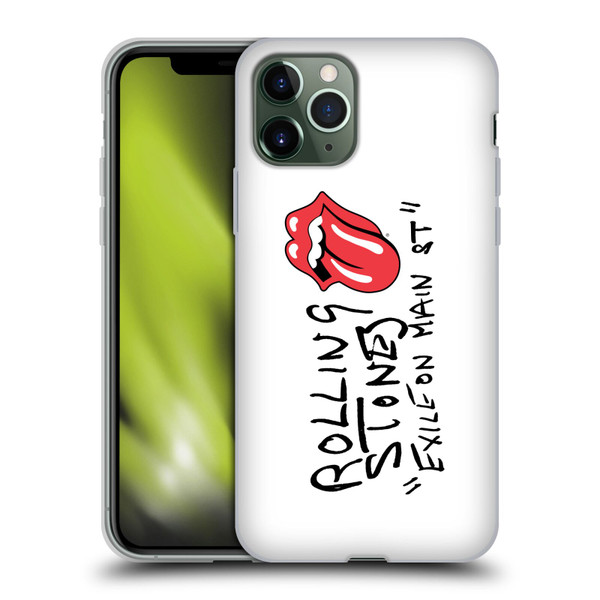 The Rolling Stones Albums Exile On Main St. Soft Gel Case for Apple iPhone 11 Pro