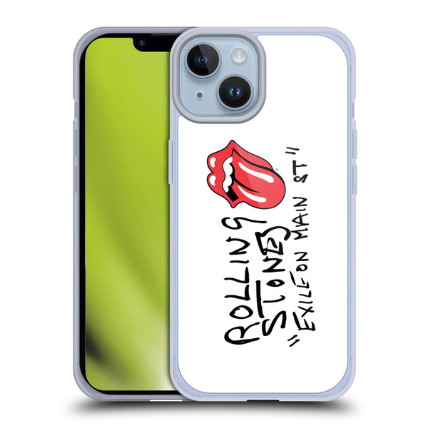 The Rolling Stones Albums Exile On Main St. Soft Gel Case for Apple iPhone 14