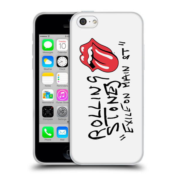 The Rolling Stones Albums Exile On Main St. Soft Gel Case for Apple iPhone 5c