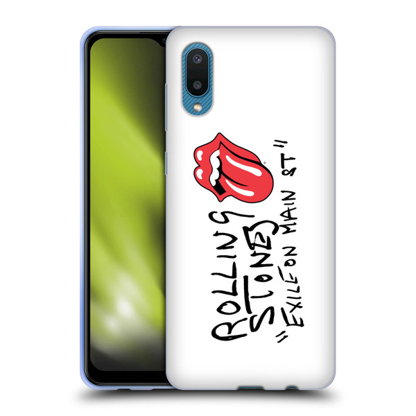 The Rolling Stones Albums Exile On Main St. Soft Gel Case for Samsung Galaxy A02/M02 (2021)