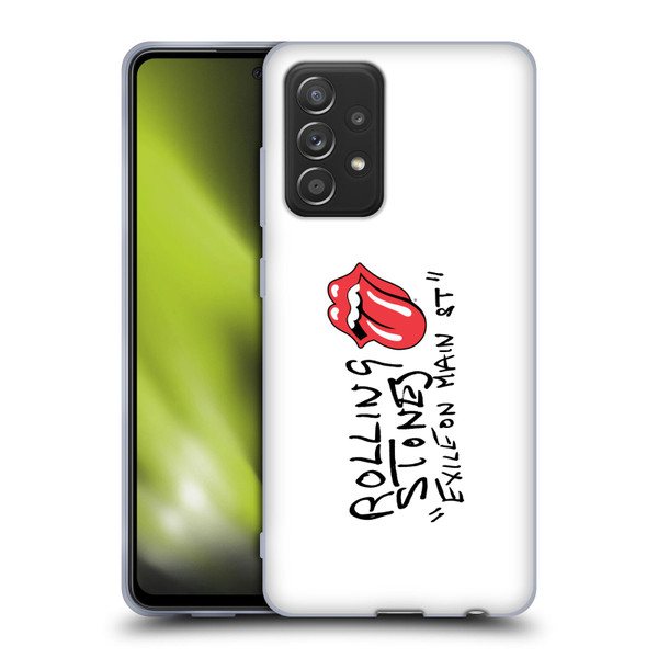 The Rolling Stones Albums Exile On Main St. Soft Gel Case for Samsung Galaxy A52 / A52s / 5G (2021)