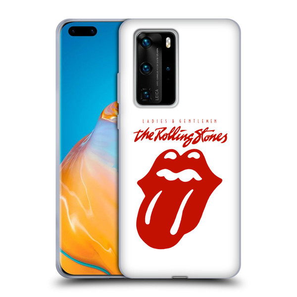 The Rolling Stones Graphics Ladies and Gentlemen Movie Soft Gel Case for Huawei P40 Pro / P40 Pro Plus 5G