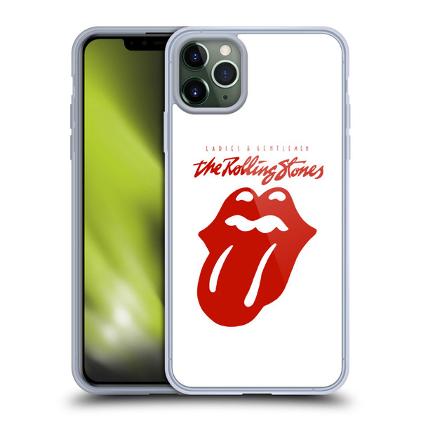 The Rolling Stones Graphics Ladies and Gentlemen Movie Soft Gel Case for Apple iPhone 11 Pro Max